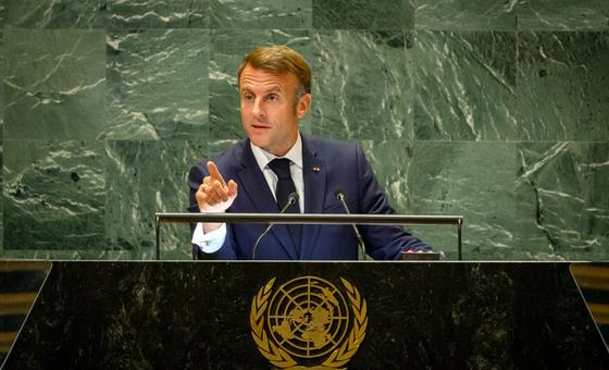 Le Président français s’inquiète que chaque jour l’humanité semble se fragmenter davantage